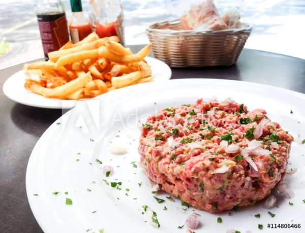 Tartare de boeuf Toscane