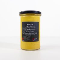 Bisque truite safran et citron vert