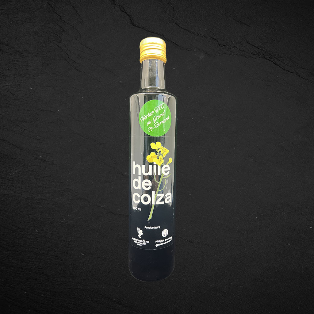 Huile de colza du Valais